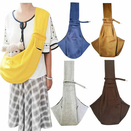 Portable Dog Cat Pet Carrier Shoulder Pouch, Travel Sling Backpack Outdoor