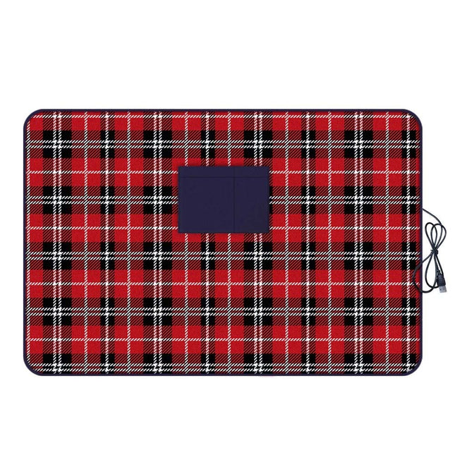 Electric Heated Throw Blanket Warm Washable Fleece Winter Warmer with Timer& Switch