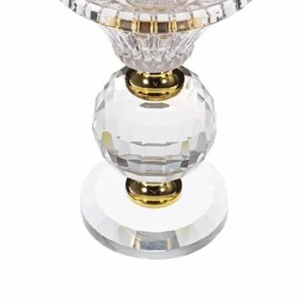 Glass Arabian Incense Burner Mabkhara Oud Traditional Decor Gift