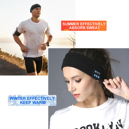 Wireless Bluetooth Headband Earphone Stereo Sleep Headset AU