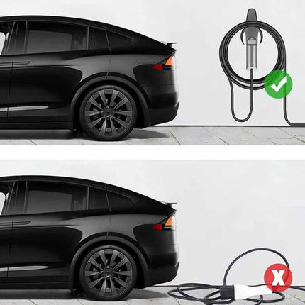 EV Charging Gun Holder Type 2 Cable Fixed Socket for Electric Car Charger