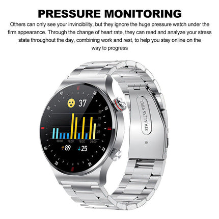 Smart Watch for Men with Bluetooth Call, Full Touch Screen Sports