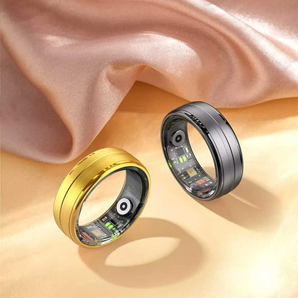 R06 Smart Ring for Men Women Heart Rate Blood Oxygen Fitness Tracker