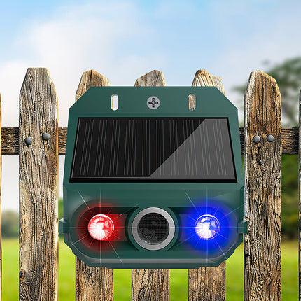 Ultrasonic Motion Sensor Pest Repeller for Cat Dog Fox Scarer Deterrent
