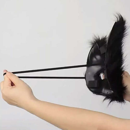 Furry Cat Fox Cosplay Mask Set Christmas Party Costume Tail Paws