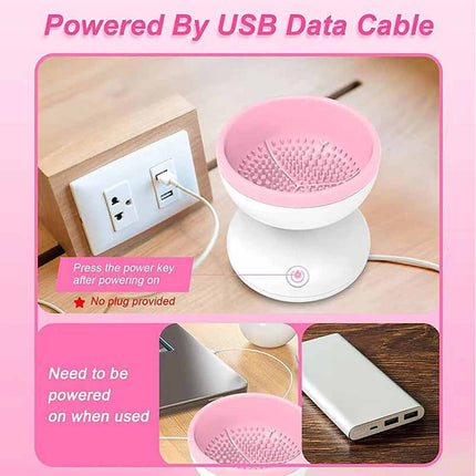 Professional Electric Makeup Brush Cleaner Machine Cleaning Tool
