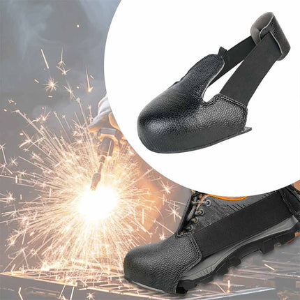 Steel Toe Safety Overshoes, Non-Slip Sole, Industrial Protection, 1 Pair