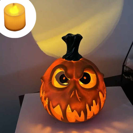 LED Decorative Pumpkin Halloween Lantern Party Prop & Home Decoration