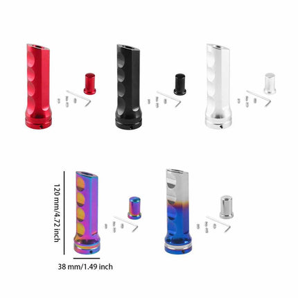 Universal Car Handbrake Cover Aluminum Alloy Anti-Slip Sleeve
