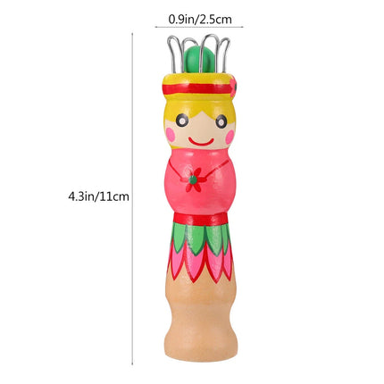 Large Dolly Bobbin French Knitting Toy, Educational Threading