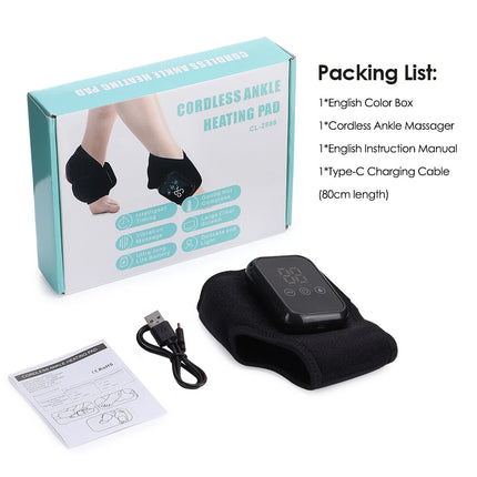 Foot Vibration Massager 3 Mode Infrared Hot Compress Pain Relief Therapy