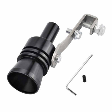 2PC XL Aluminum Turbo Sound Simulator Whistle Roar Exhaust Booster
