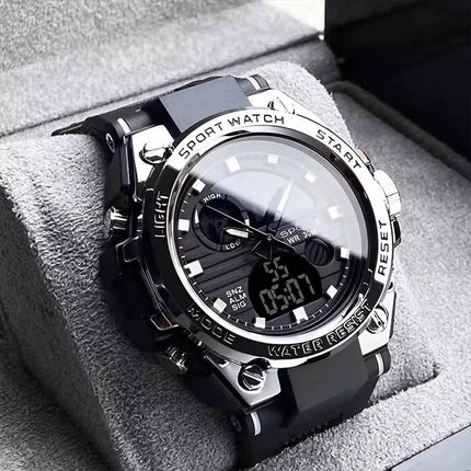 New Men's Digital Sports Watch Waterproof Electronic Luminous Wristwatch