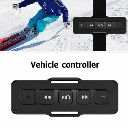 Wireless Bluetooth Steering Wheel Media Button Waterproof for Car
