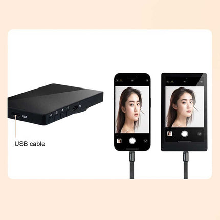Wireless Magnetic Selfie Monitor Screen Phone Rear Camera Vlog Aid Device