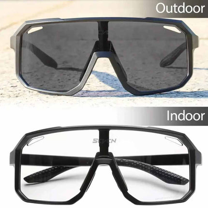 Photochromic Cycling Glasses Men Women Mountain Bike Road Sunglasses