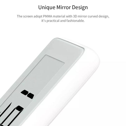 Smart Bluetooth Temperature Humidity Monitor with E-Ink Display Clock