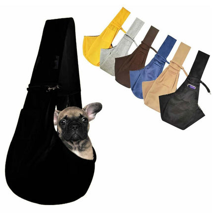 Portable Dog Cat Pet Carrier Shoulder Pouch, Travel Sling Backpack Outdoor
