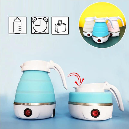 Foldable Electric Kettle 220V Silicone Portable Water Boiler with AU Plug