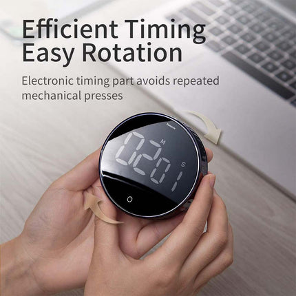 Baseus Digital LED Timer with Magnetic Back for Kitchen Cooking Countdown