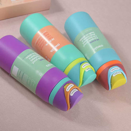 1X Random Owala FreeSip Water Bottle Stainless Steel Insulated Portable Sports
