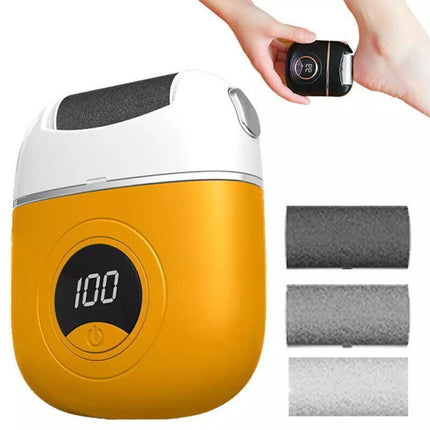 Electric Foot Callus Remover Grinder File Professional Dead Skin Tool + Tips