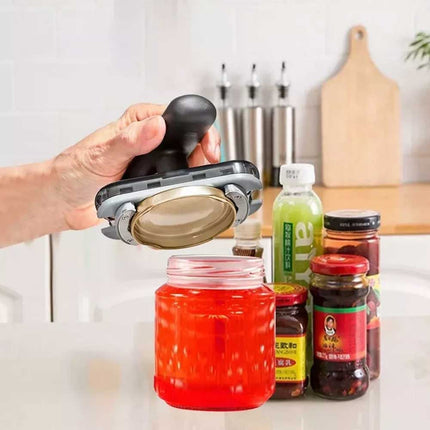 Effortless Jar Opener Easy Grip Lid Removal Tool for Weak Hands