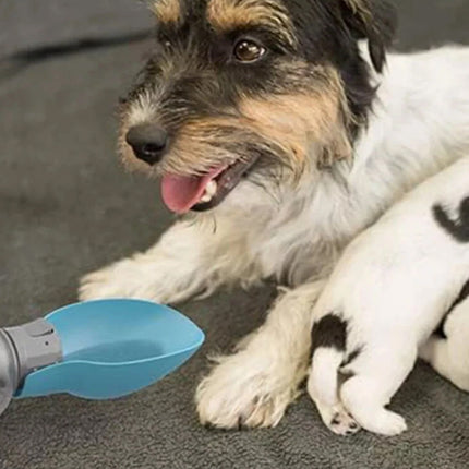 800ml Portable Dog Water Bottle for Outdoor Travel Hiking Walking