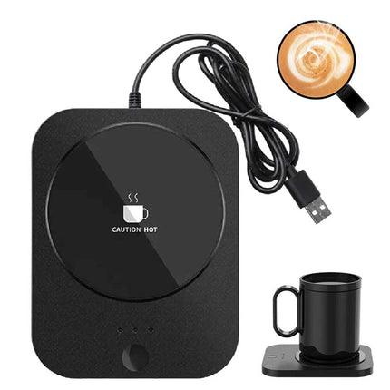 Smart USB Mug Warmer 3-Level Heating Pad for Coffee Tea Milk