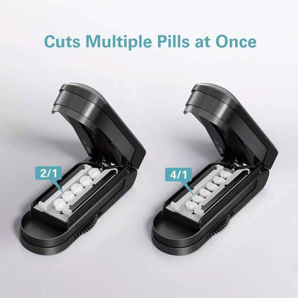 Adjustable Multi Tablet Pill Cutter for Small Pills Splitter Tool