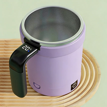 Rechargeable Automatic Stirring Cup, Magnetic Mixer Stainless Steel Coffee Mug