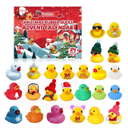 Rubber Duck 2025 Advent Calendar 24 Days Christmas Countdown Xmas Gift