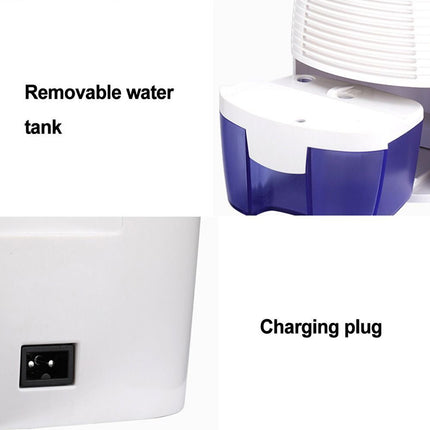 Portable USB Mini Dehumidifier, Quiet Electric Air Dryer for Home