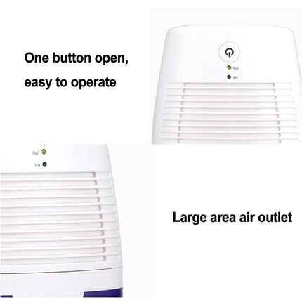 Portable USB Mini Dehumidifier, Quiet Electric Air Dryer for Home