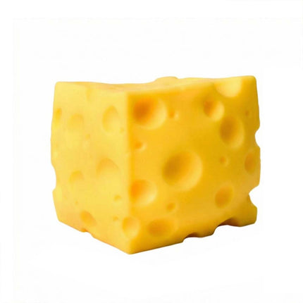 Extra Large Squishy Cheese Stress Relief Soft Novelty Simulation Toy