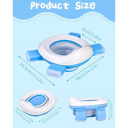 Portable Folding Travel Potty for Toddler Reusable Outdoor Camping