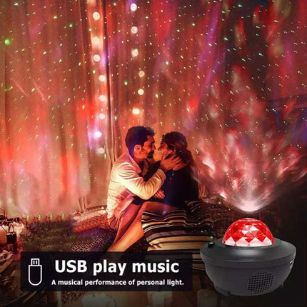 LED Ocean Star Galaxy Projector Night Light for Baby Room Party
