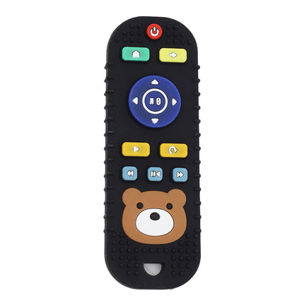 Silicone Baby Teething Remote Control Toy Soft Chew Teether for Infants