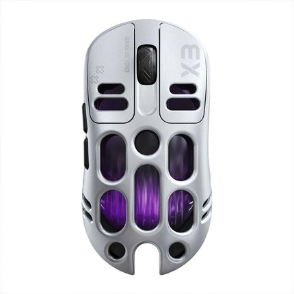 TWOLF X3 RGB Gaming Mouse: PixArt PAW3311 Sensor, 12000 DPI, 500mAh Battery, Dual Mode 2.4G Wireless/Wired for PC Gamer