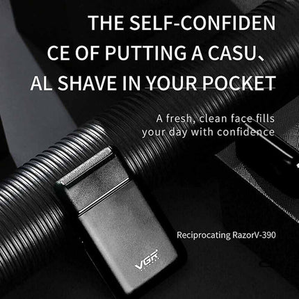 Men's Electric Shaver & Beard Trimmer, USB Rechargeable Portable
