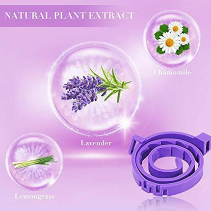 3x Cat Calming Collar 38cm Natural Lavender Pheromone Anxiety Relief
