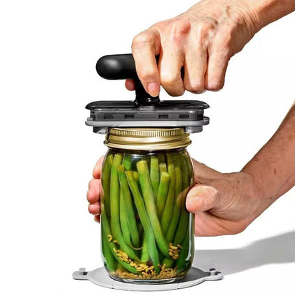 Effortless Jar Opener Easy Grip Lid Removal Tool for Weak Hands