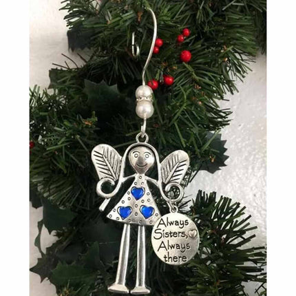 Friends Forever Angel Ornament, Christmas Angel Friend Gift Decor