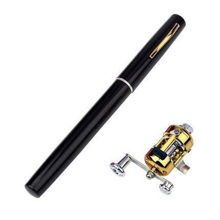 Telescopic Pen Fishing Rod Pocket Size Portable Pole and Reel Combo