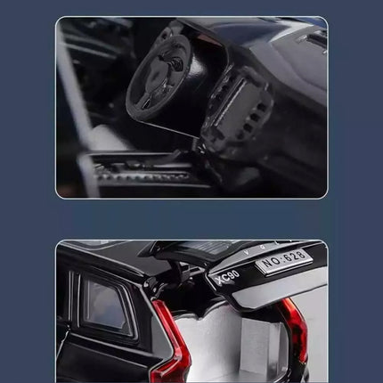 1:32 Volvo XC90 Diecast Model Car Pull Back Sound & Light Toy