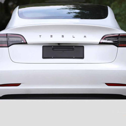 3D Trunk Letters Emblem Adhesive Badge for Tesla Model 3 Y X S