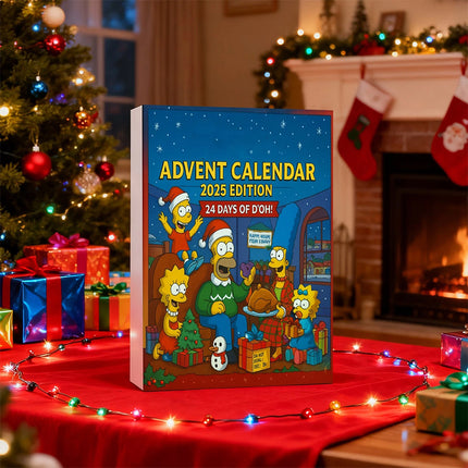 2025 Cartoon Family Advent Calendar 24 Days Christmas Countdown Gift
