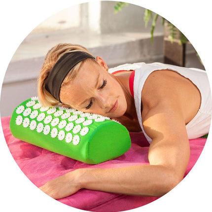 Non-slip Acupressure Yoga Mat, Spike Massage Cushion for Pilates & Fitness