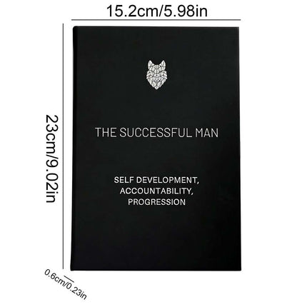 The Successful Man Journal Self Development Accountability Progress Notebook
