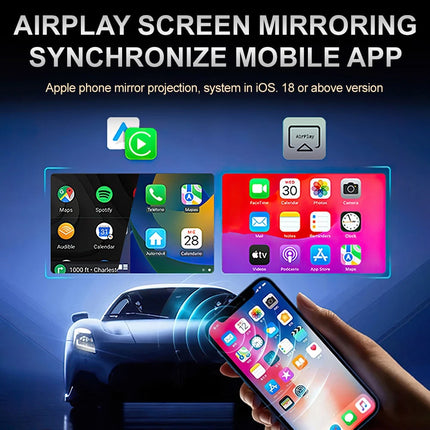 Wireless 3in1 CarPlay Android Auto Adapter USB BT5.0 for Car